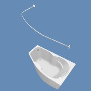 Ванна акриловая Triton Лайма 160х95 см, левая