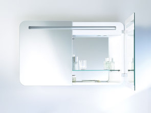Зеркальный шкаф DURAVIT (Pura Vida)  1000х620, белый глянец