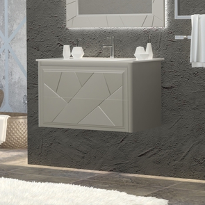 Мебель подвесная для ванной комнаты Opadiris Луиджи 70 серый